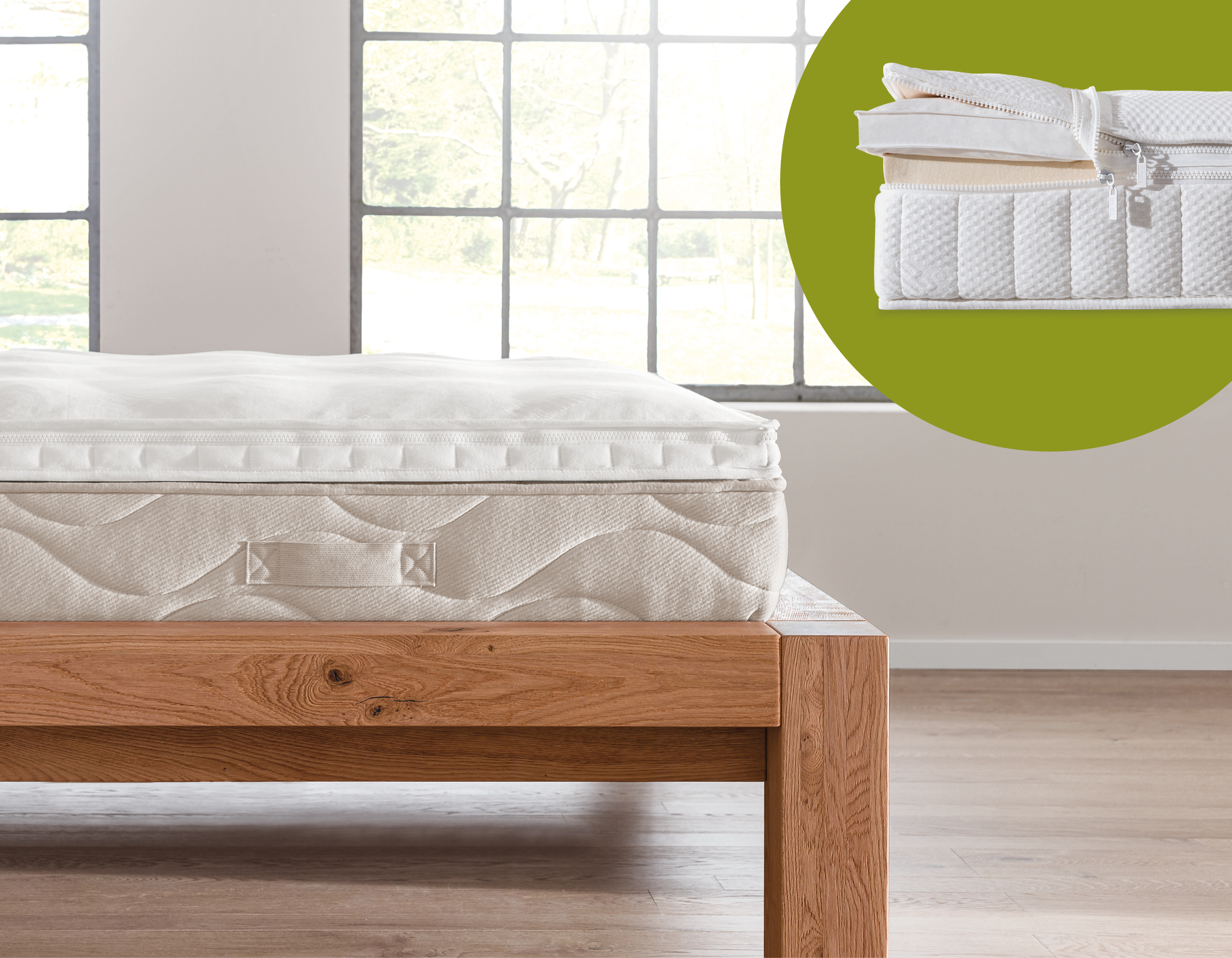 Naturmatratzen-Topper