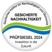 Nachhaltigkeitssiegel dormiente 2024